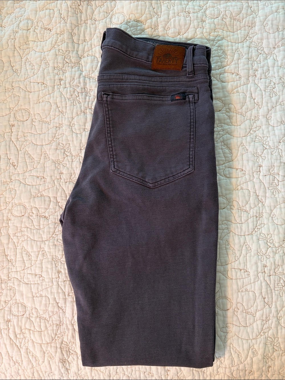 Faherty Terry Stretch Mens Pants SIZE 32